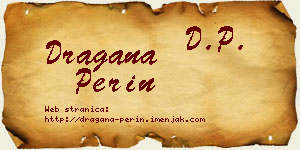 Dragana Perin vizit kartica